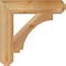 Ekena Millwork Imperial Craftsman Rough Sawn Bracket, Western Red Cedar, 4"W x 20"D x 20"H BKT04X20X20IMP04RWR - alternate 2
